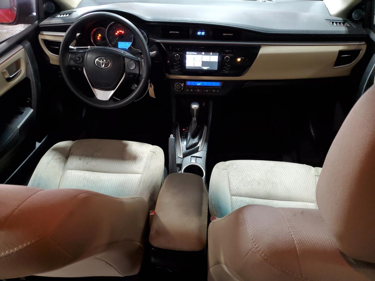 2014 Toyota Corolla VIN 5YFBURHE7EP097955 Copart auction photo, rear end damage thumbnail 8