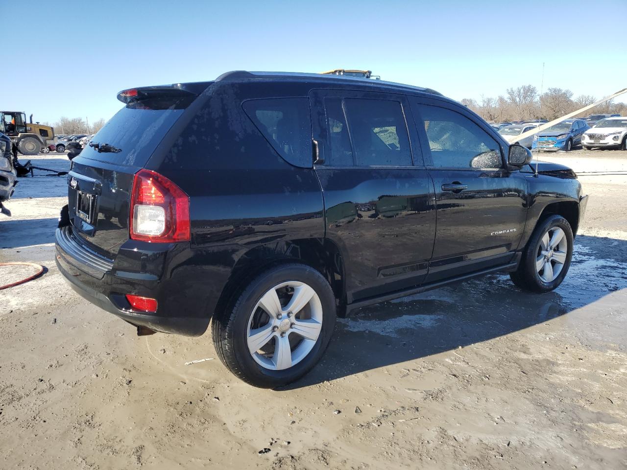 2014 Jeep Compass VIN 1C4NJCBB8ED790019 Copart auction photo, front end damage thumbnail 3