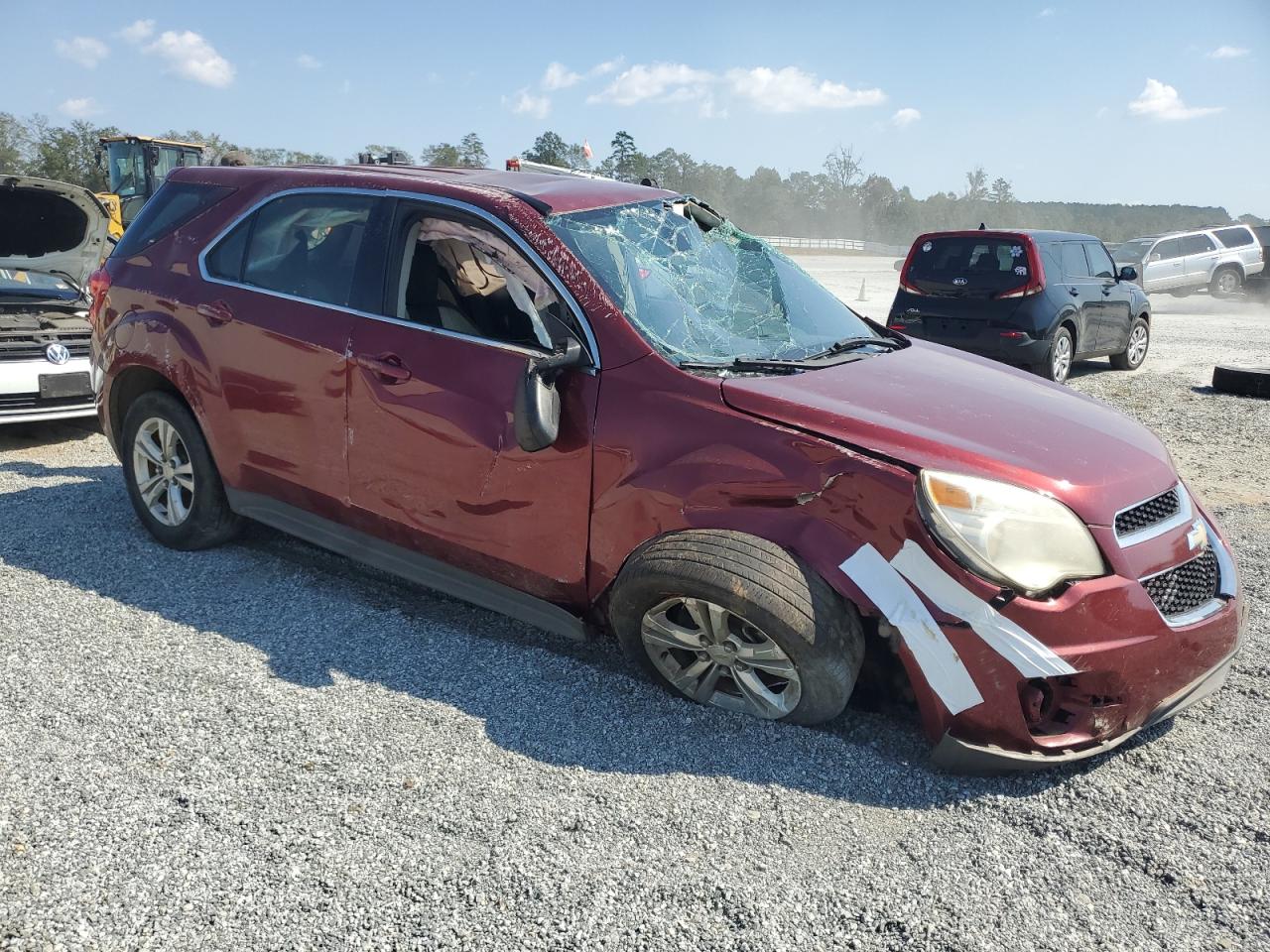 2010 Chevrolet Equinox VIN 2CNALBEW6A6330718 Copart auction photo, all over damage thumbnail 4