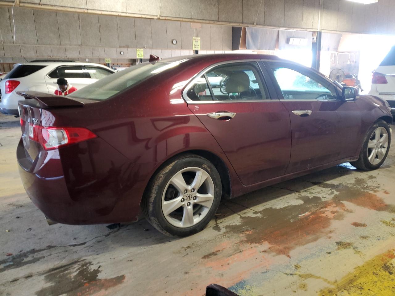 2010 Acura TSX VIN JH4CU2F6XAC002054 Copart auction photo, front end / undercarriage damage thumbnail 3
