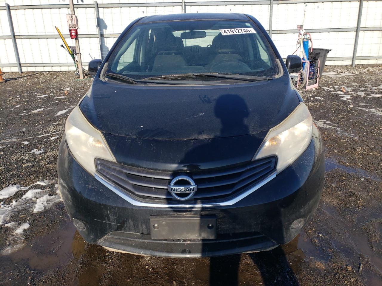 2014 Nissan Versa VIN 3N1CE2CP0EL384085 Copart auction photo, side / minor dent/scratches damage thumbnail 5