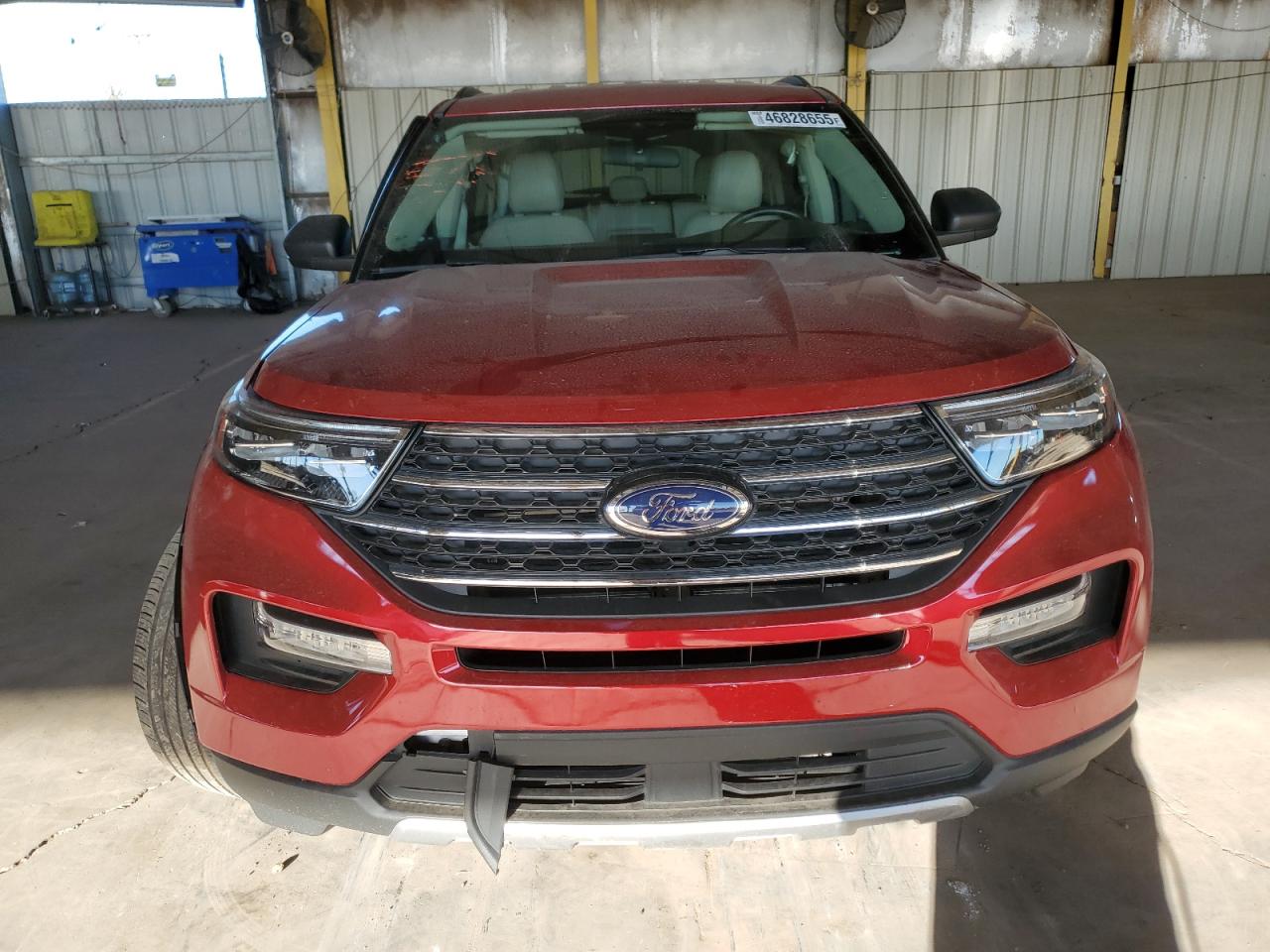 2022 Ford Explorer VIN 1FMSK7DH1NGA15290 Copart auction photo, side damage thumbnail 5