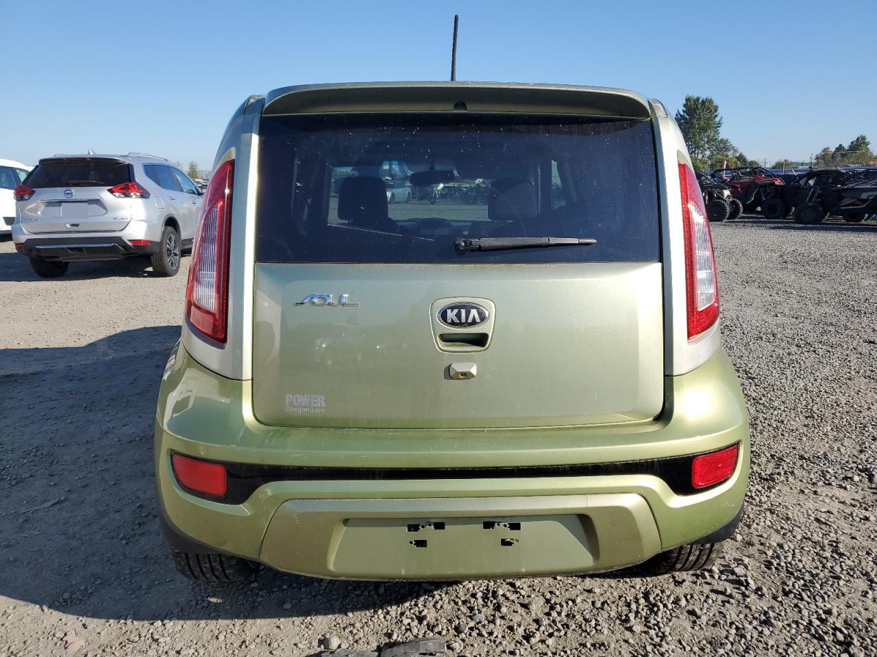 2013 KIA Soul VIN KNDJT2A65D7618308 Copart auction photo, front end damage thumbnail 6