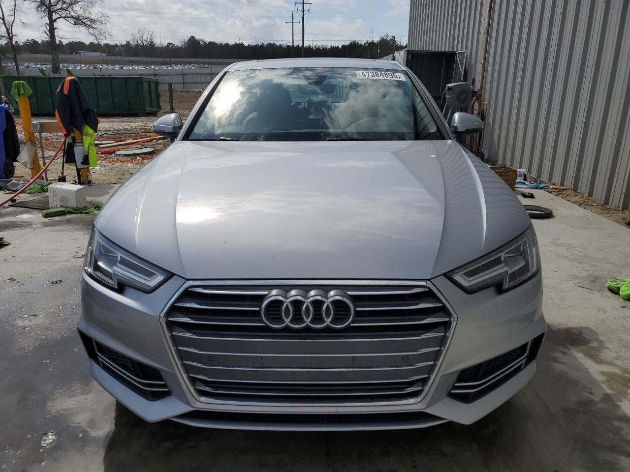 2018 Audi A4 VIN WAULMAF48JA091190 Copart auction photo, rear end damage thumbnail 5