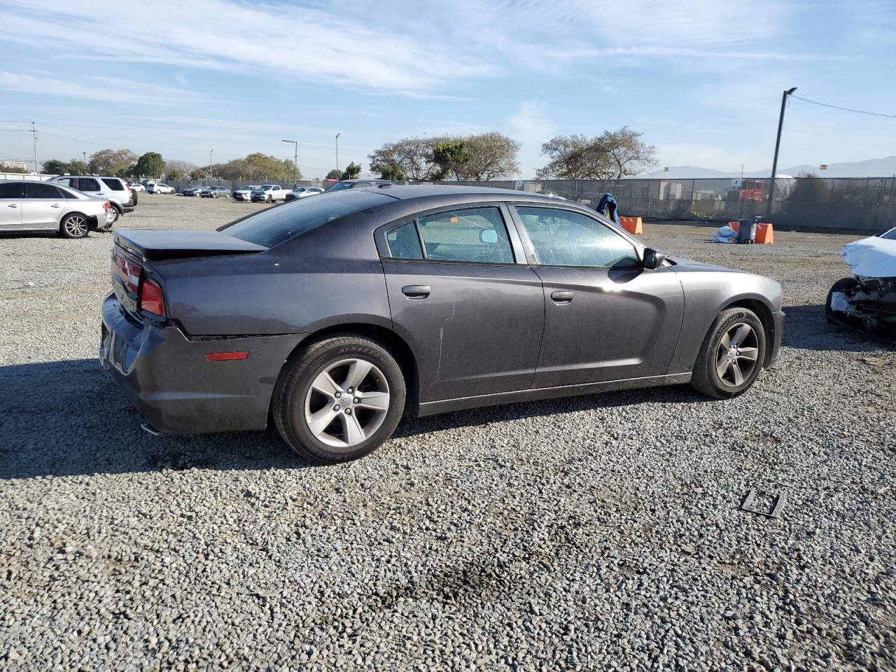 2014 Dodge Charger VIN 2C3CDXHG0EH143890 Copart auction photo, rear end / front end damage thumbnail 3
