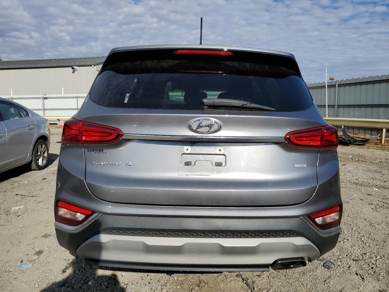 2019 Hyundai Santa Fe VIN 5NMS2CAD9KH087910 Copart auction photo, front end / side damage thumbnail 6