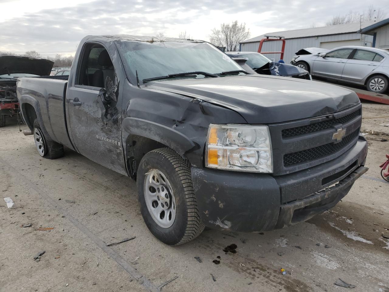 2009 Chevrolet Silverado VIN 1GCEC14X19Z106962 Copart auction photo, rollover damage thumbnail 4