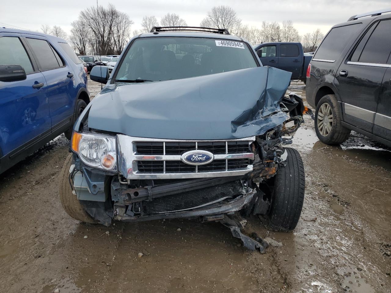 2012 Ford Escape VIN 1FMCU9E72CKB13545 Copart auction photo, front end / minor dent/scratches damage thumbnail 5