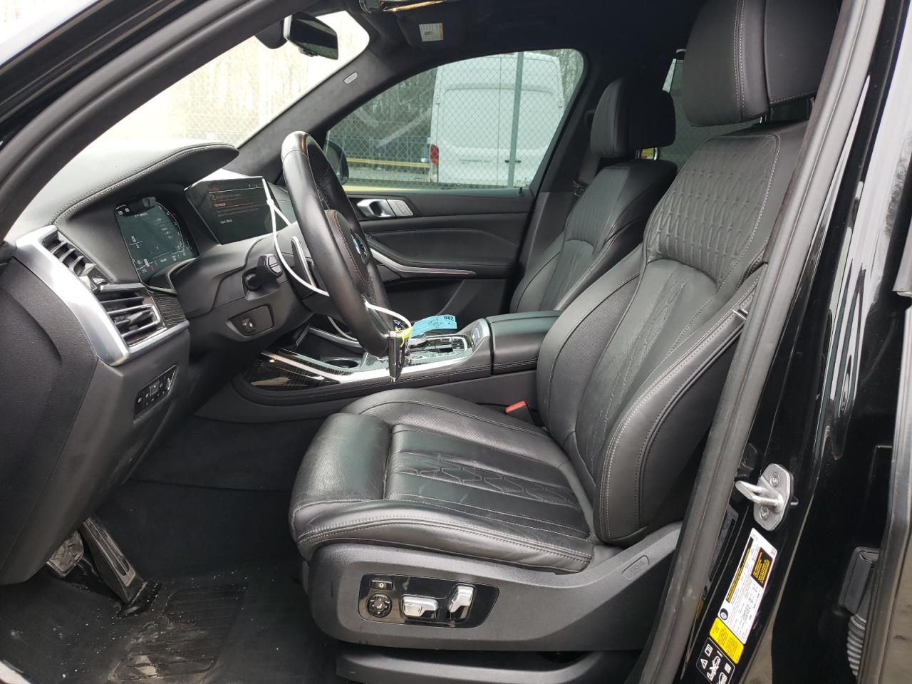 2022 BMW X7 VIN 5UXCX6C02N9M11540 Copart auction photo, undercarriage / front end damage thumbnail 7