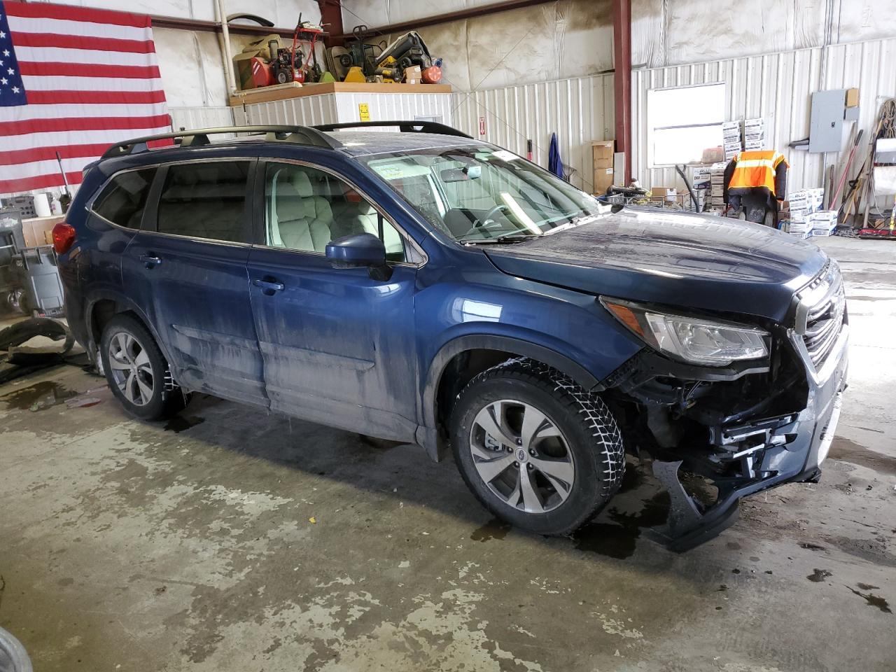 2019 Subaru Ascent VIN 4S4WMAFD1K3427652 Copart auction photo, front end damage thumbnail 4