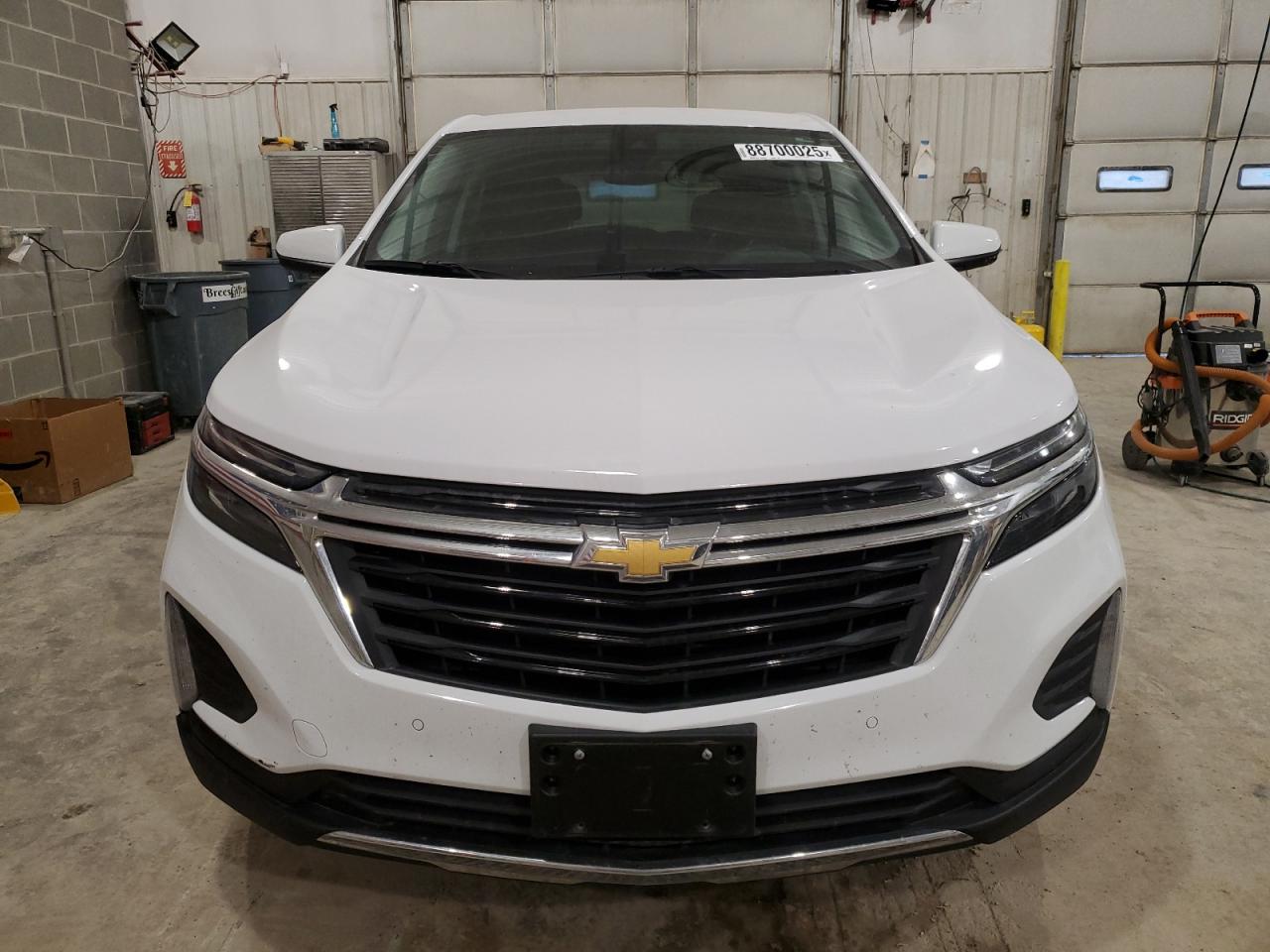 2022 Chevrolet Equinox VIN 3GNAXKEV7NL235173 Copart auction photo, rear end damage thumbnail 5