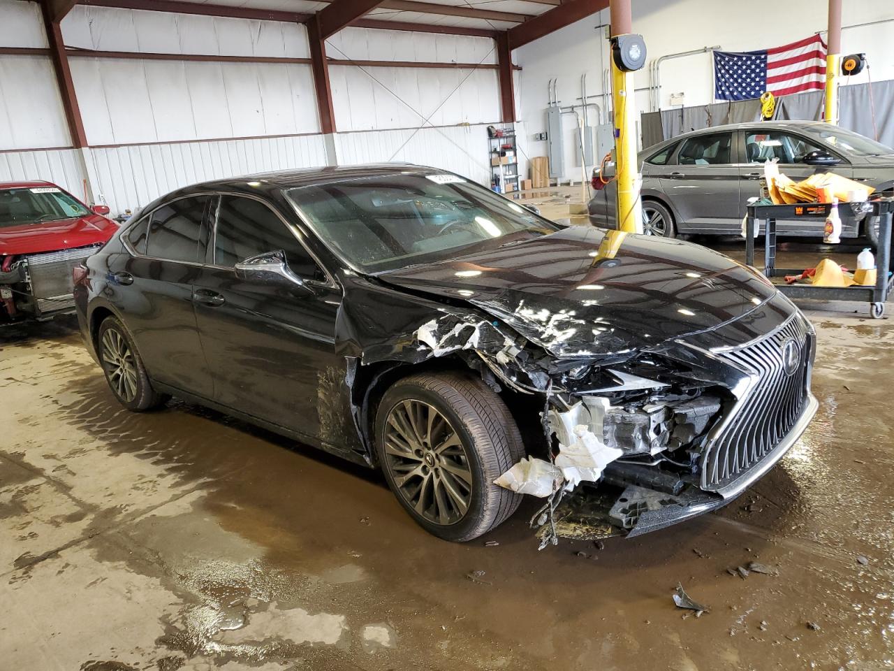 2020 Lexus ES VIN 58ADZ1B12LU053612 Copart auction photo, front end damage thumbnail 4