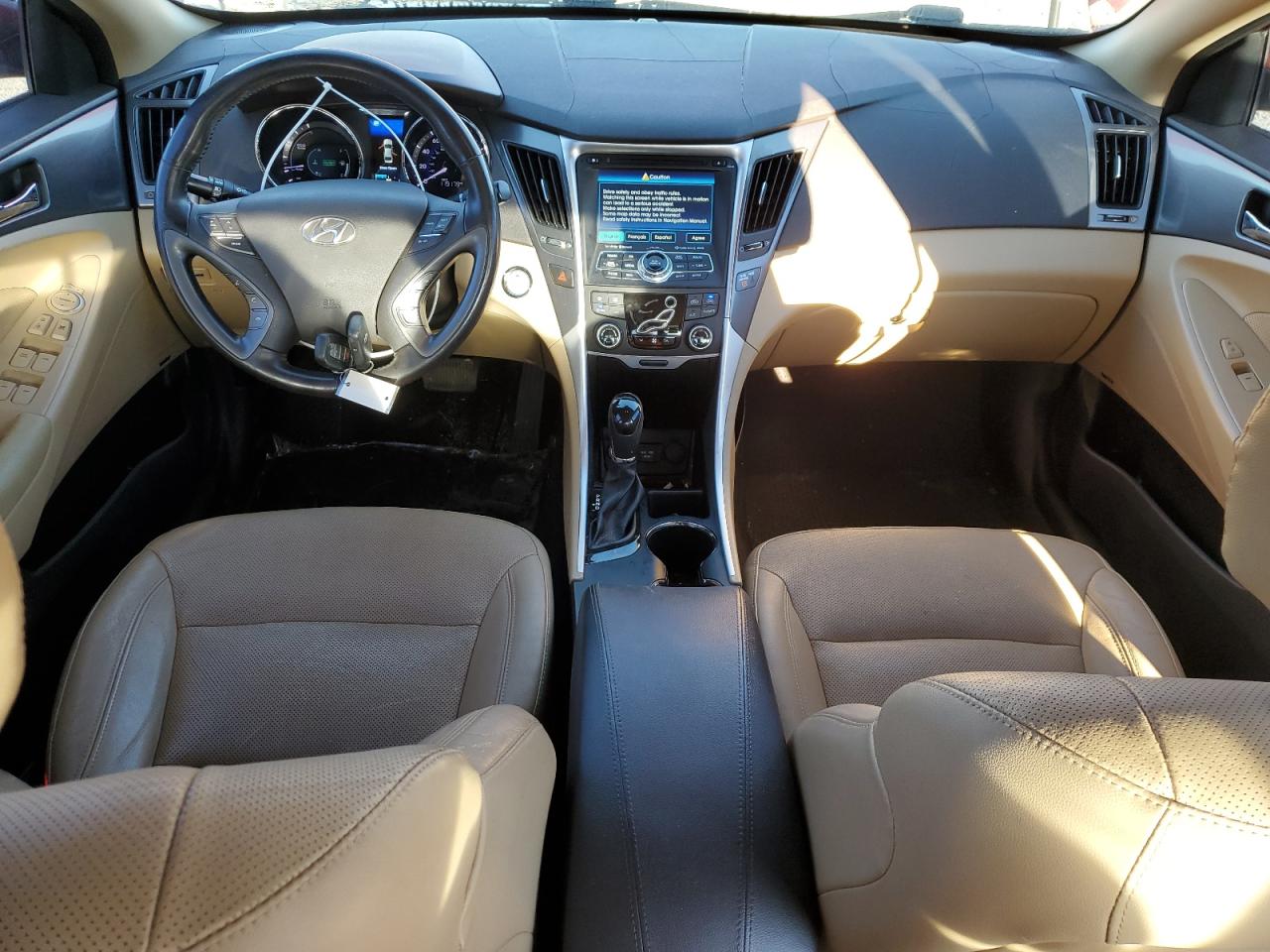 2013 Hyundai Sonata VIN KMHEC4A49DA068685 Copart auction photo, rear end damage thumbnail 8