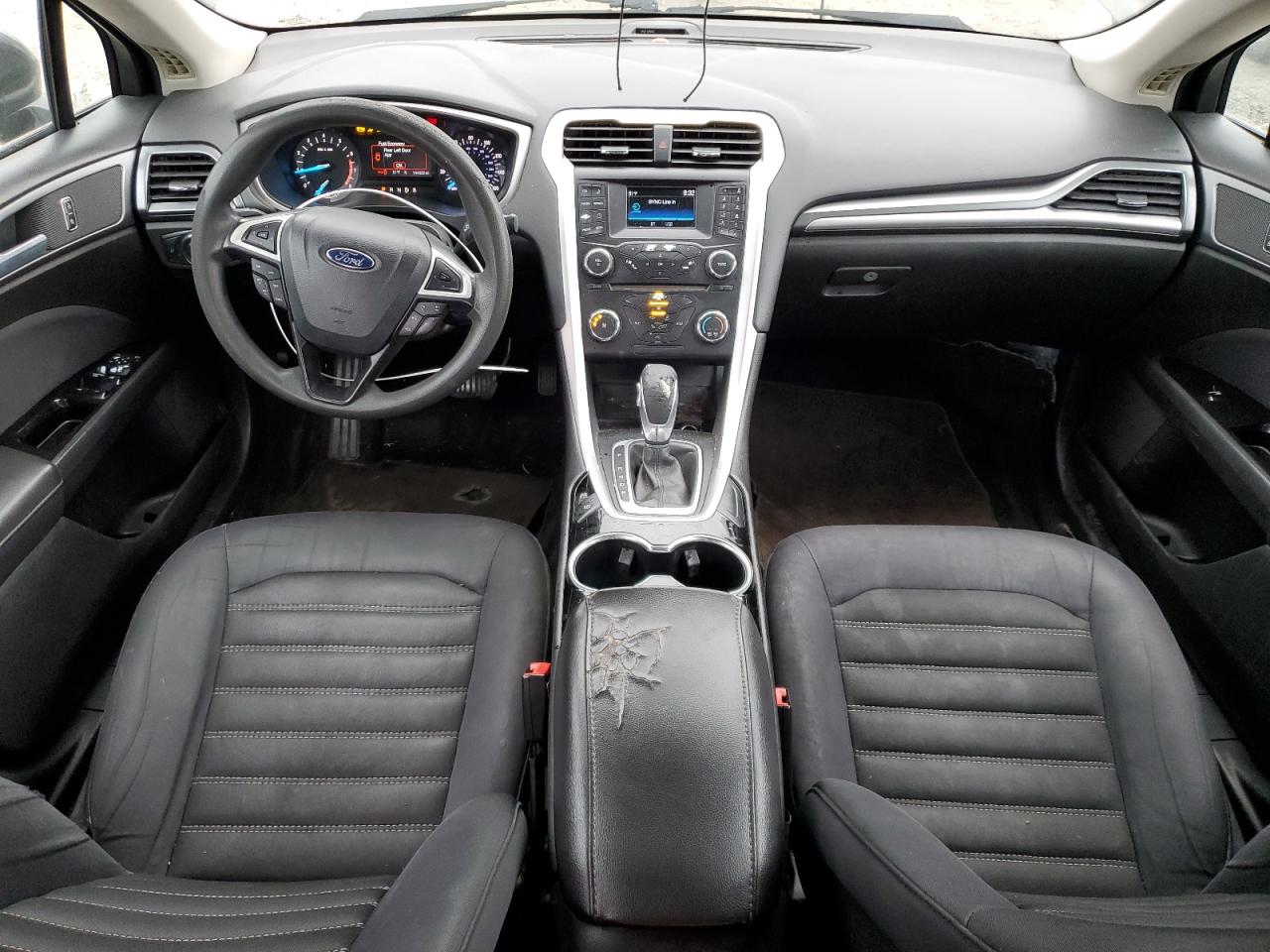 2014 Ford Fusion VIN 3FA6P0H77ER256835 Copart auction photo, front end / stripped damage thumbnail 8