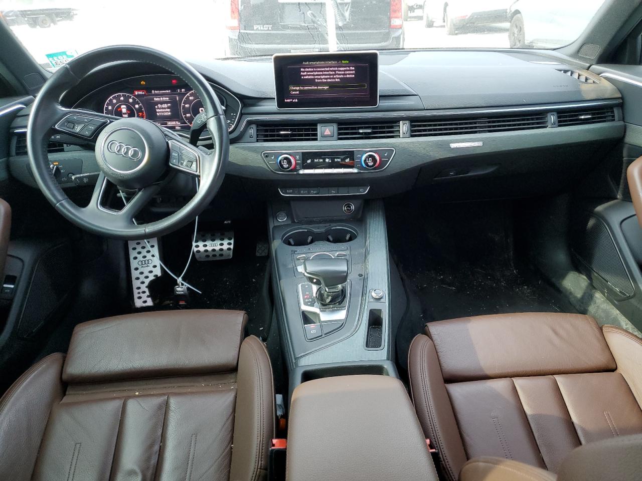 2017 Audi A4 VIN WAUENAF4XHN068048 Copart auction photo, rear end / side damage thumbnail 8