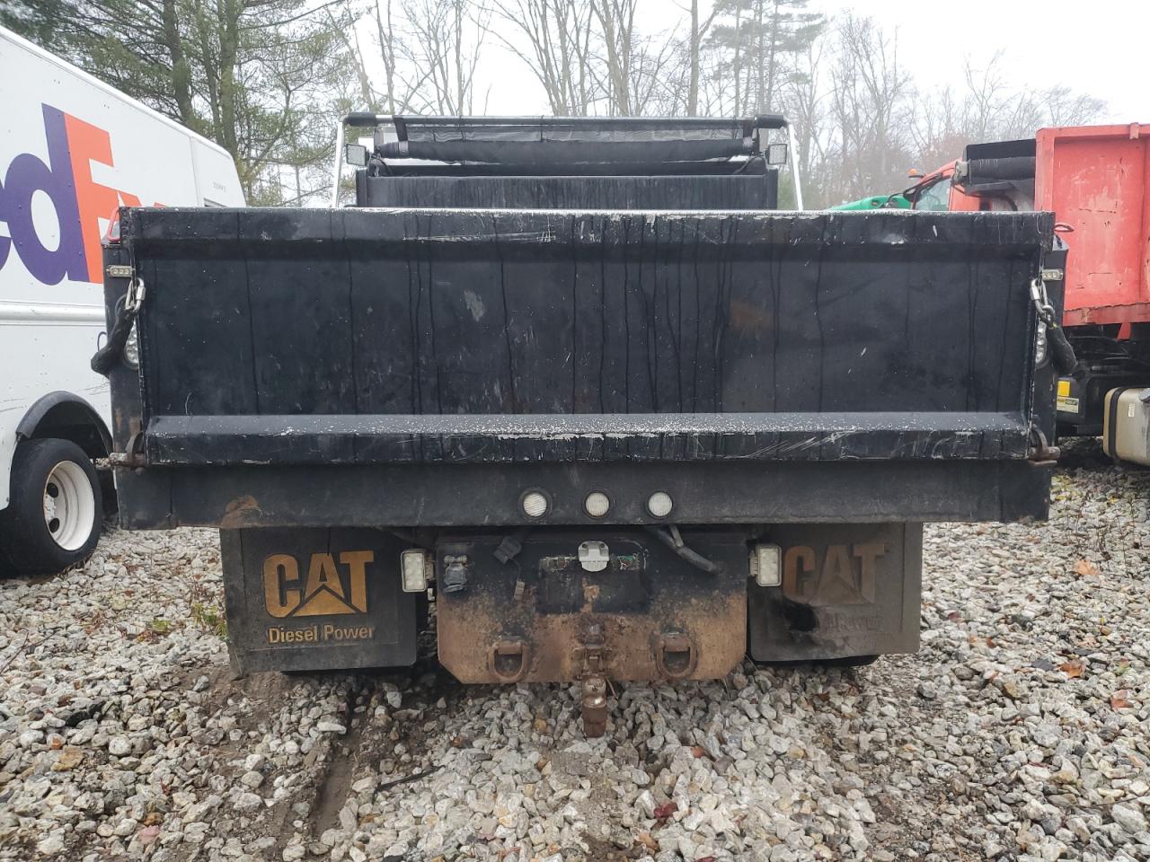2022 Ford F450 VIN 1FDUF4HT2NDA08456 Copart auction photo, front end / side damage thumbnail 6