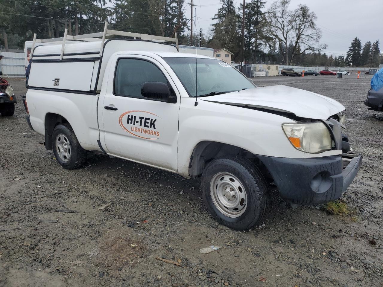 2007 Toyota Tacoma VIN 5TENX22N07Z380005 Copart auction photo, front end damage thumbnail 4
