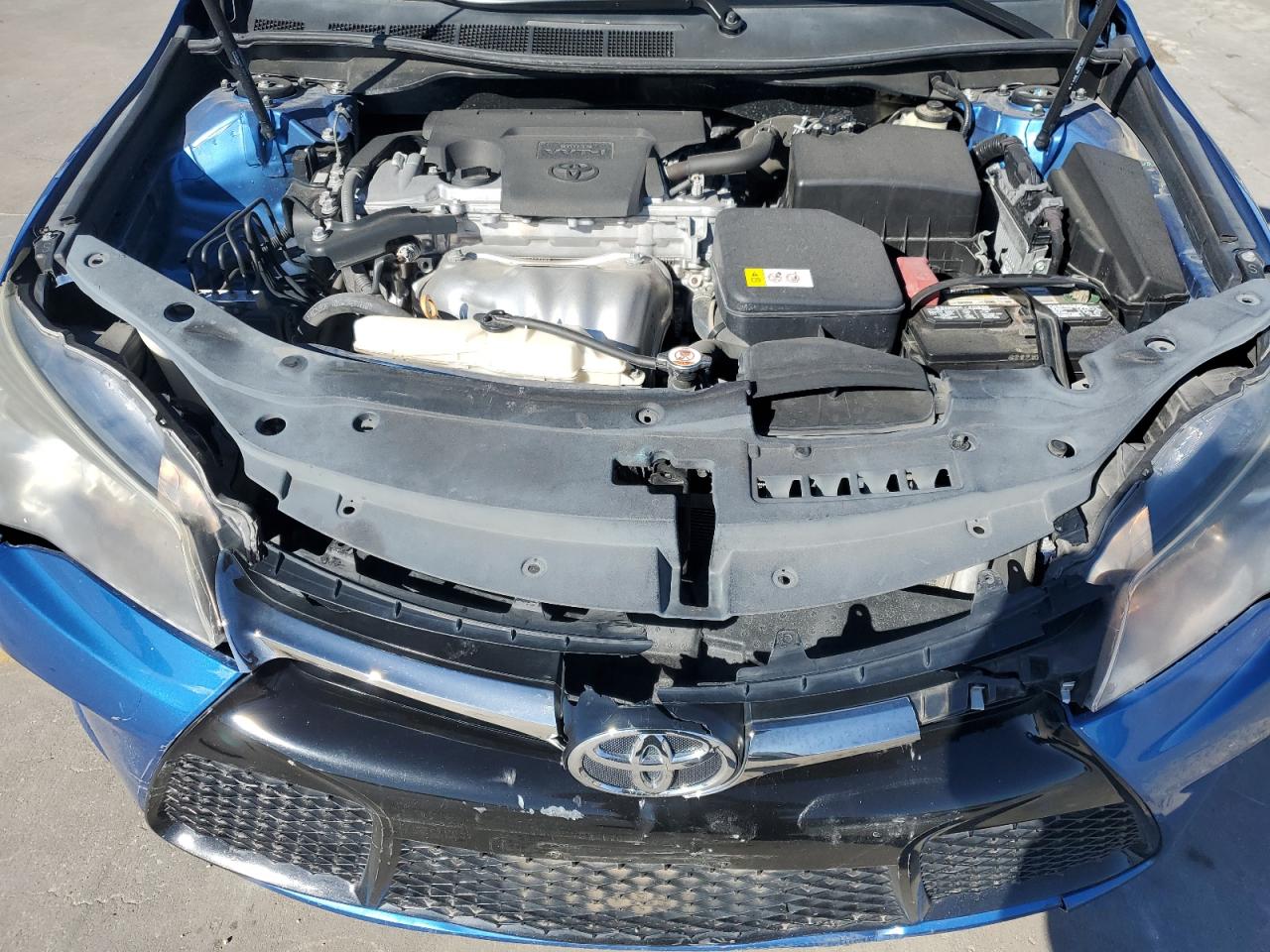 2017 Toyota Camry VIN 4T1BF1FK2HU710958 Copart auction photo, rear end / front end damage thumbnail 11