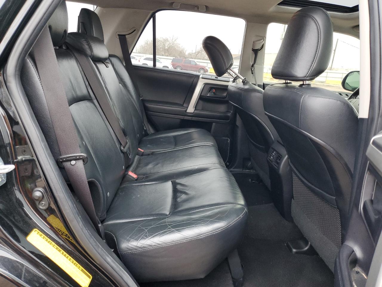 2013 Toyota 4Runner VIN JTEZU5JR2D5057729 Copart auction photo, rear end damage thumbnail 11