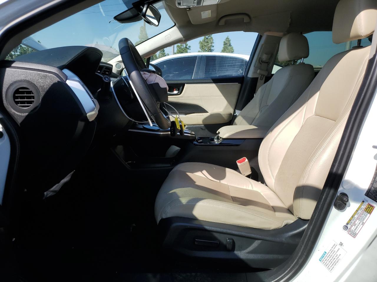 2018 Honda Clarity VIN JHMZC5F33JC007763 Copart auction photo, front end / side damage thumbnail 7