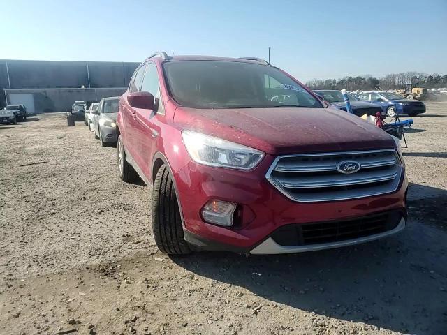 2018 Ford Escape VIN 1FMCU9GD2JUC27064 Copart auction photo, front end / side damage thumbnail 12