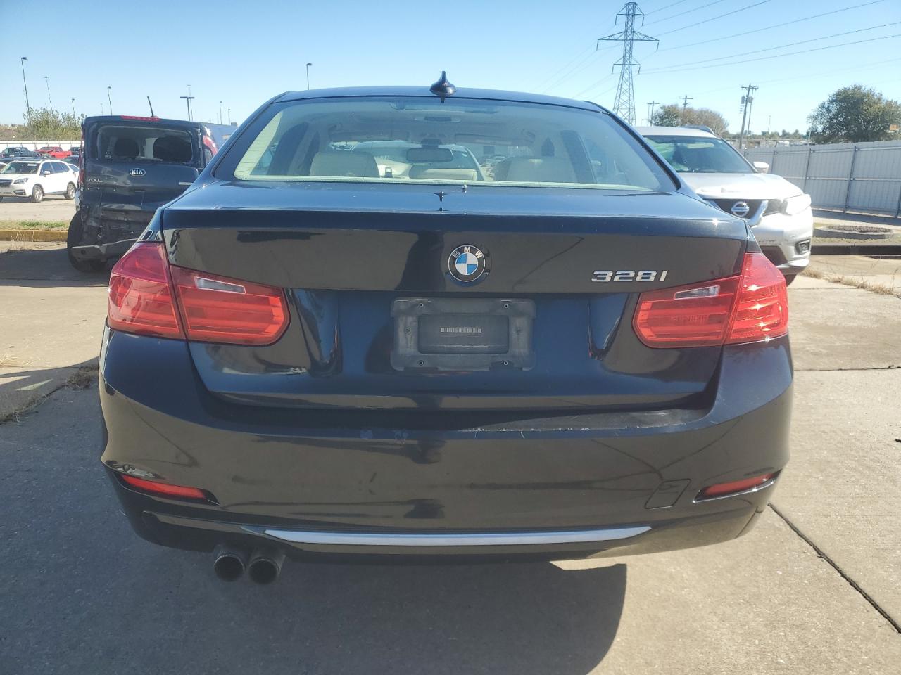 2012 BMW 3er VIN WBA3A5G50CNP17270 Copart auction photo, hail / mechanical damage thumbnail 6