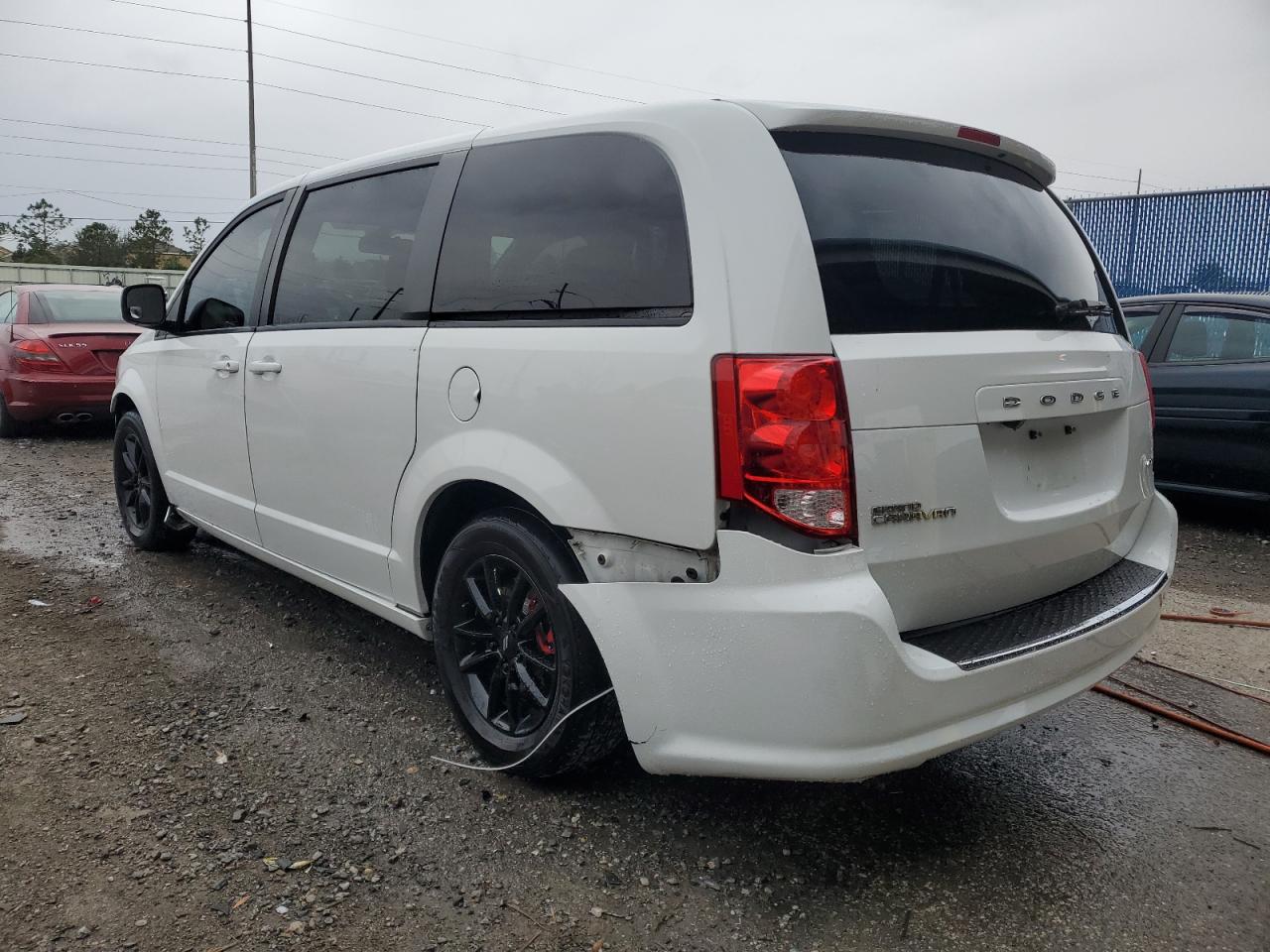 2020 Dodge Caravan VIN 2C4RDGEG6LR187815 Copart auction photo, front end / rear end damage thumbnail 2