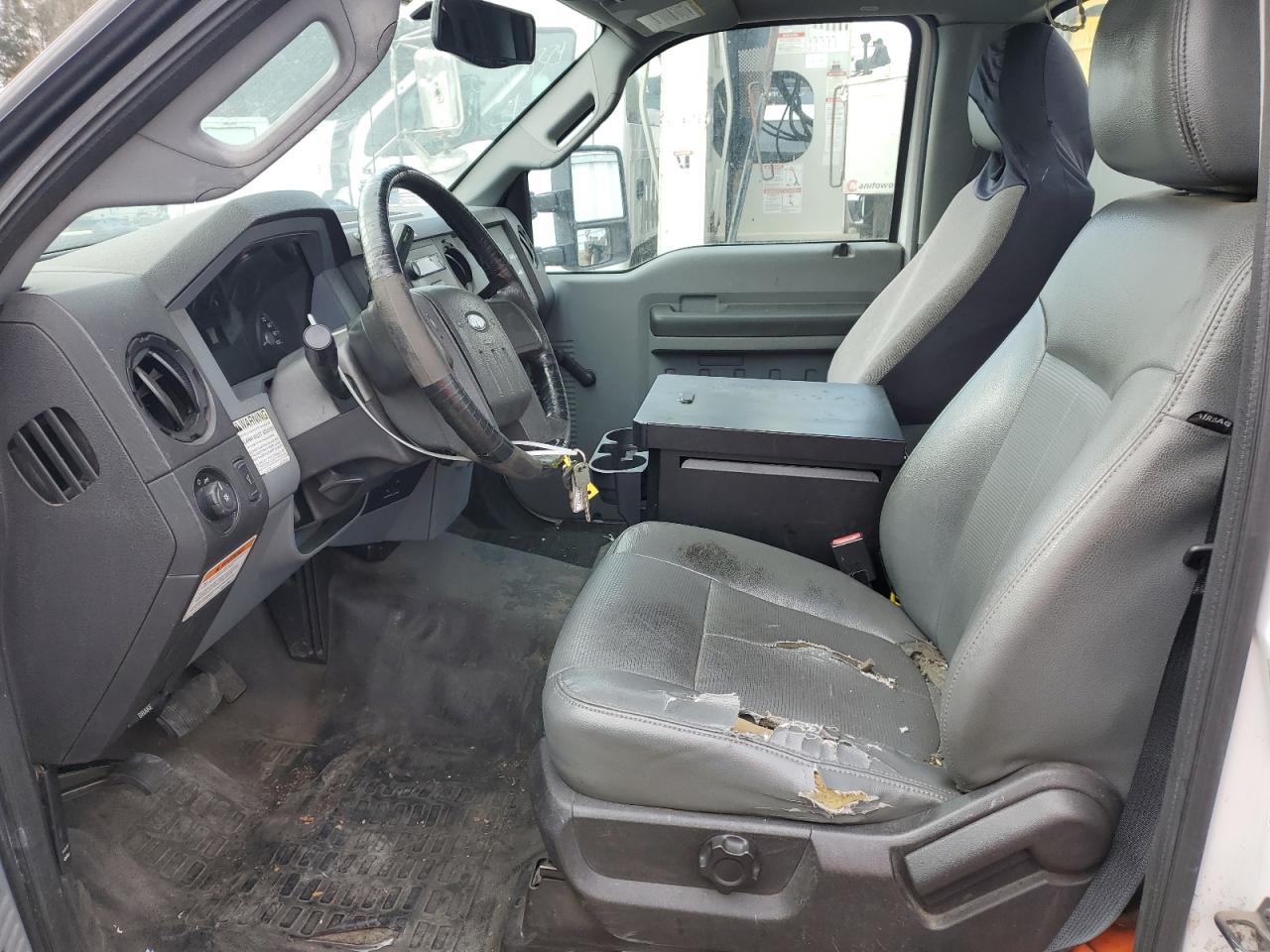 2013 Ford F450 VIN 1FDUF4GY1DEA42944 Copart auction photo, side damage thumbnail 7