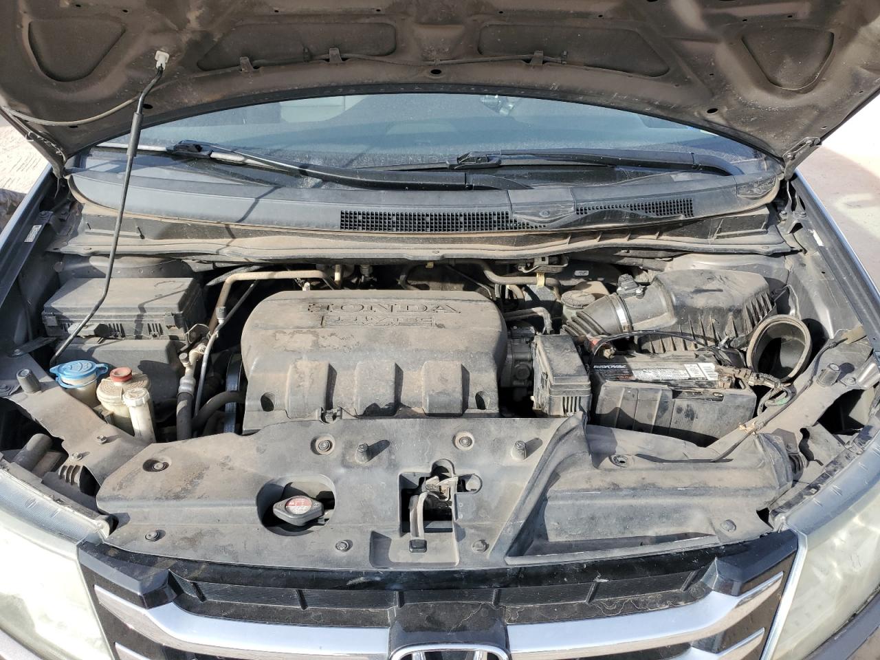 2014 Honda Odyssey VIN 5FNRL5H90EB010728 Copart auction photo, all over damage thumbnail 12