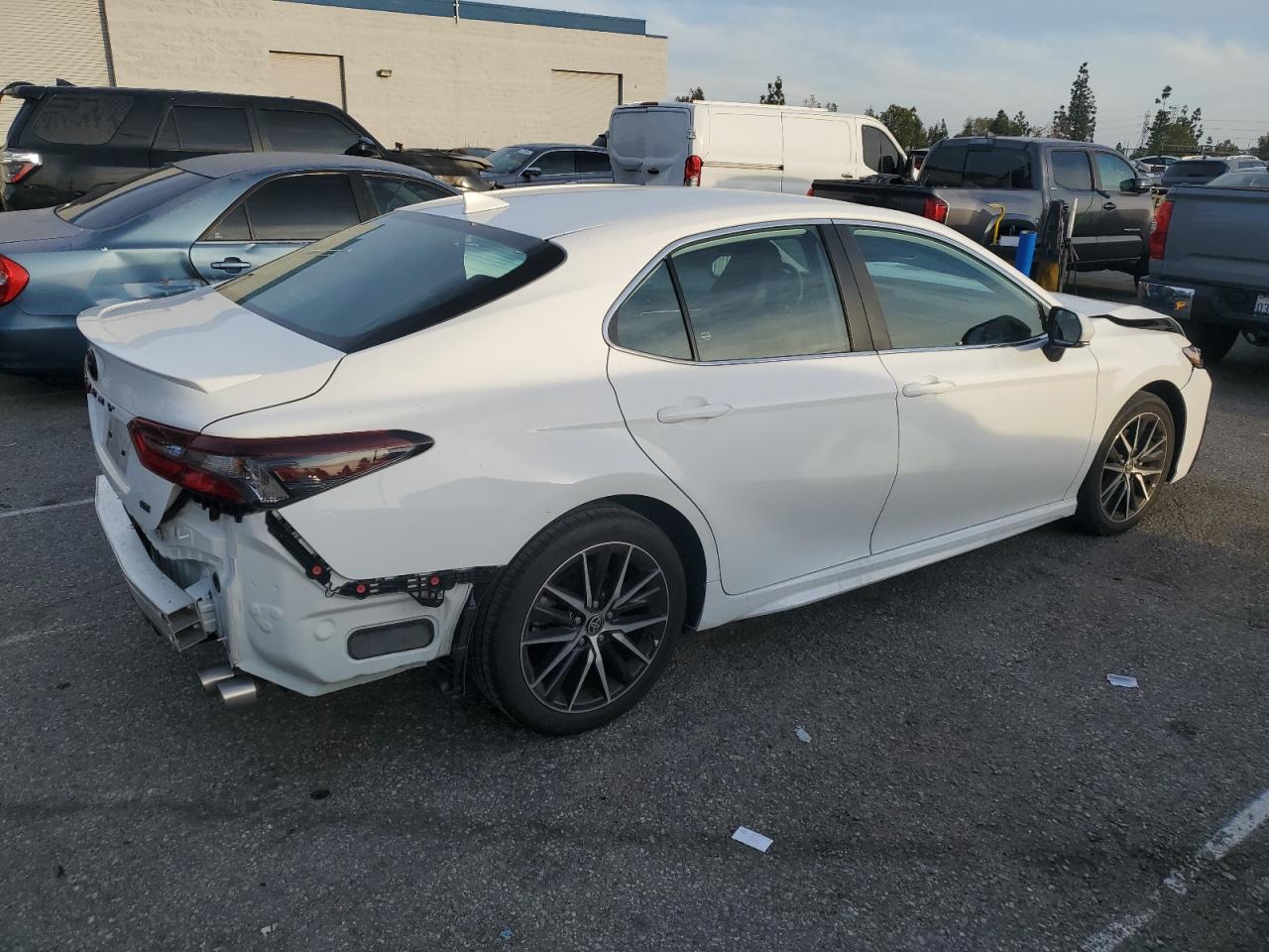 2023 Toyota Camry VIN 4T1G11AK8PU835036 Copart auction photo, front end / rear end damage thumbnail 3