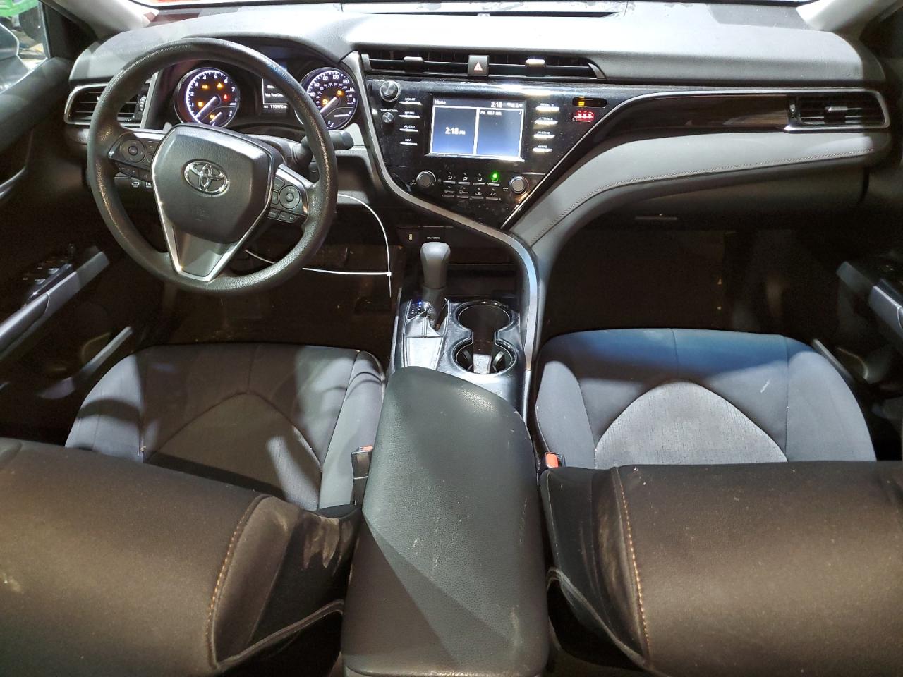 2019 Toyota Camry VIN 4T1B11HK8KU758466 Copart auction photo, side / rear end damage thumbnail 8