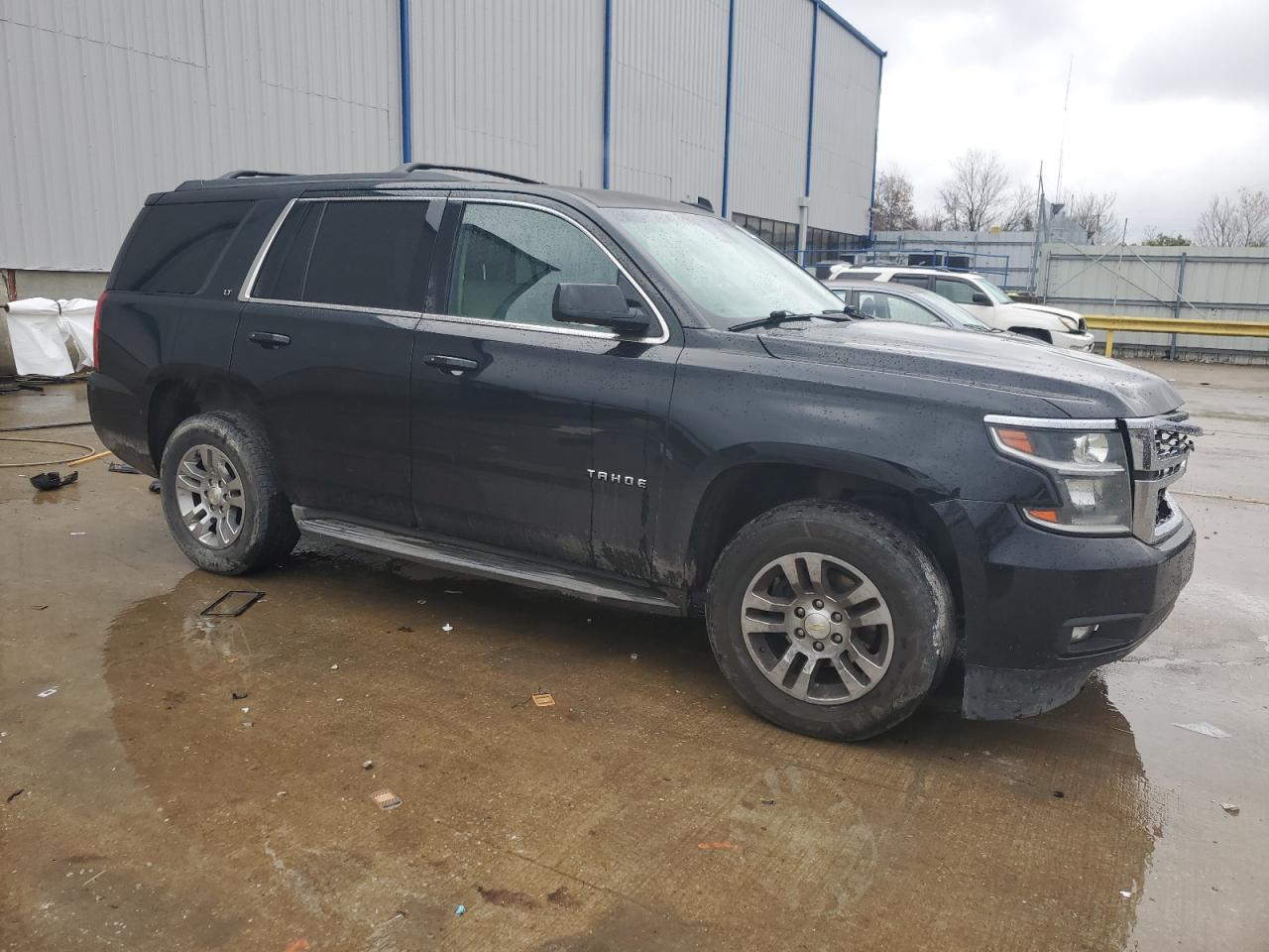 2015 Chevrolet Tahoe VIN 1GNSKBKC4FR160478 Copart auction photo, front end damage thumbnail 4