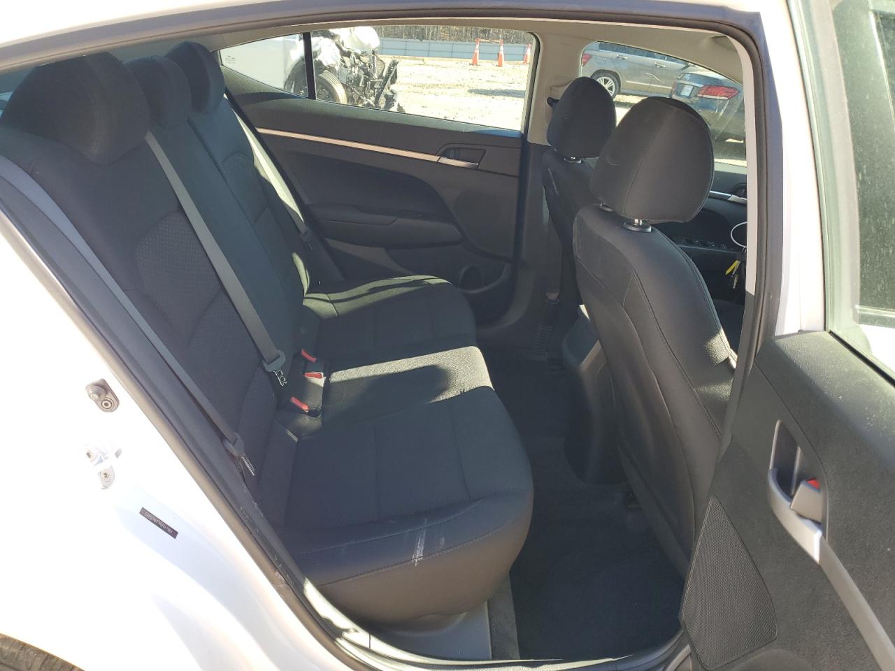 2019 Hyundai Elantra VIN 5NPD74LF7KH447984 Copart auction photo, rear end damage thumbnail 10