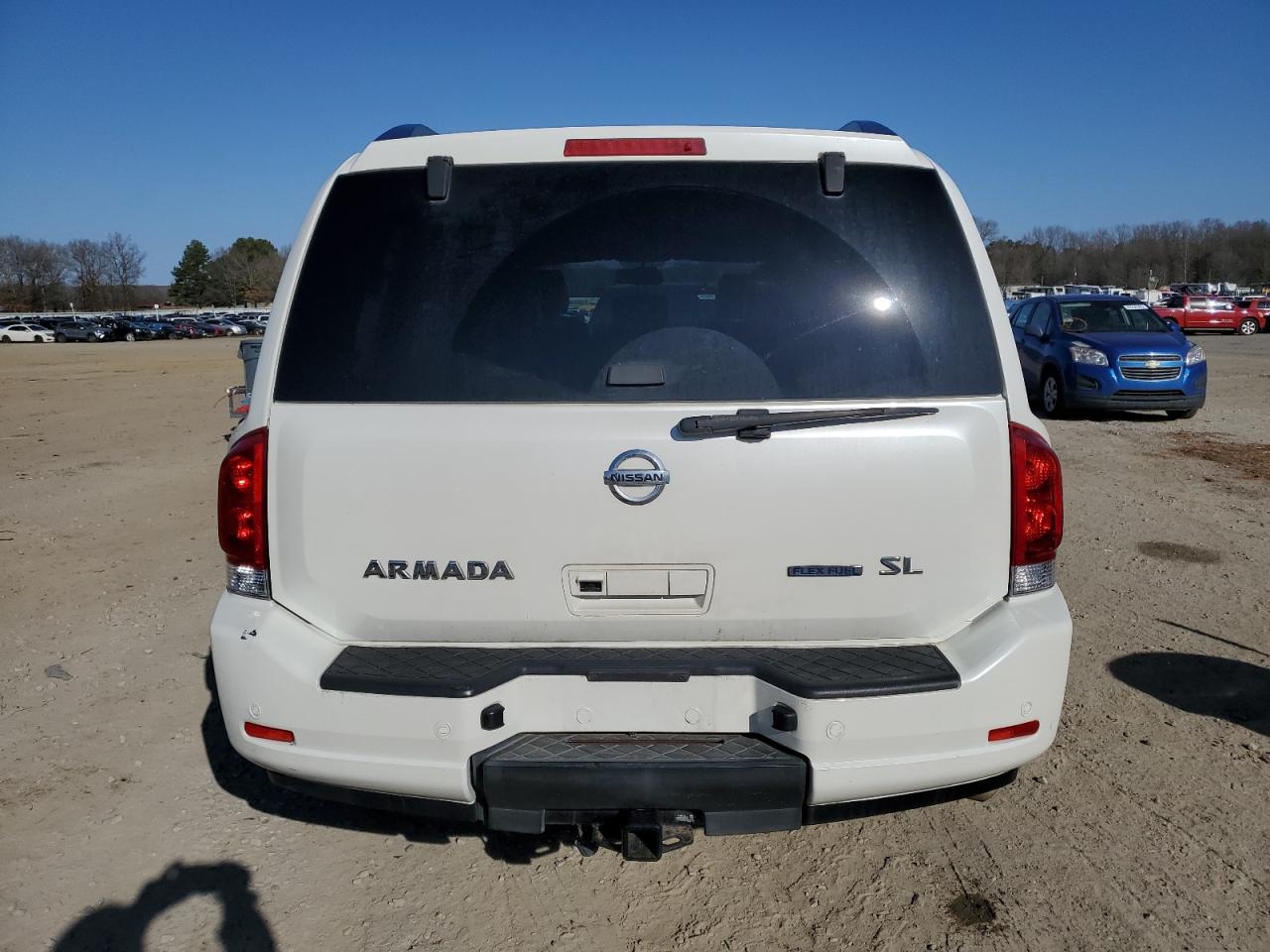 2015 Nissan Armada VIN 5N1BA0ND7FN619672 Copart auction photo, all over damage thumbnail 6