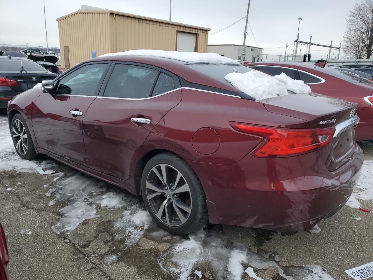 2016 Nissan Maxima VIN 1N4AA6AP3GC383771 Copart auction photo, undercarriage / front end damage thumbnail 2