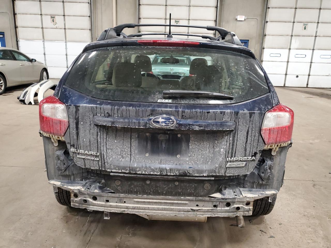2016 Subaru Impreza VIN JF1GPAP69GH212293 Copart auction photo, rear end damage thumbnail 6