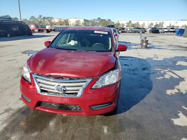 2014 Nissan Sentra VIN 3N1AB7AP7EY318877 Copart auction photo, front end / side damage thumbnail 13