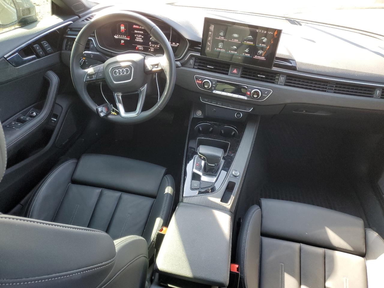 2023 Audi A5 VIN WAUFACF50PA023257 Copart auction photo, front end / side damage thumbnail 8