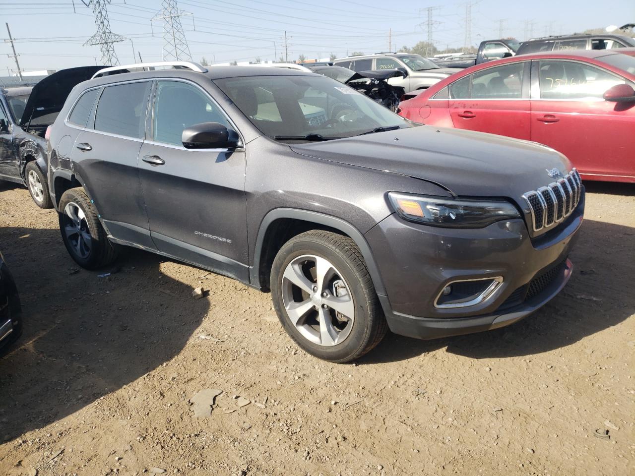 2020 Jeep Grand Cherokee VIN 1C4PJMDX8LD612101 Copart auction photo, all over / undercarriage damage thumbnail 4