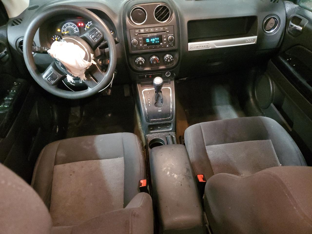 2017 Jeep Compass VIN 1C4NJDBB4HD142526 Copart auction photo, rear end damage thumbnail 8