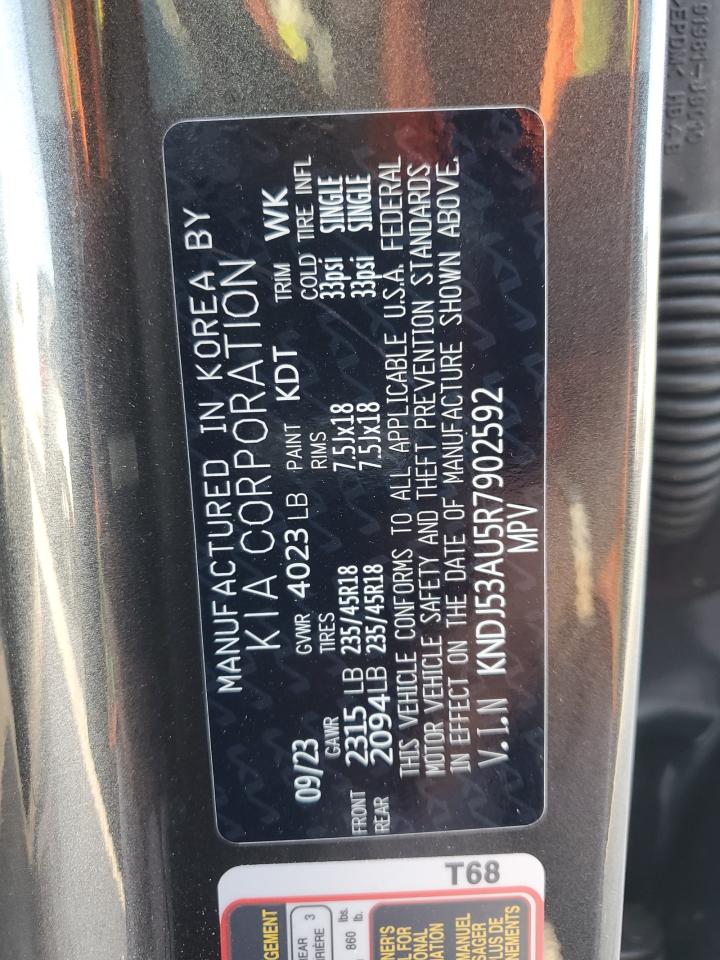 2024 KIA Soul VIN KNDJ53AU5R7902592 Copart auction photo, front end / minor dent/scratches damage thumbnail 13