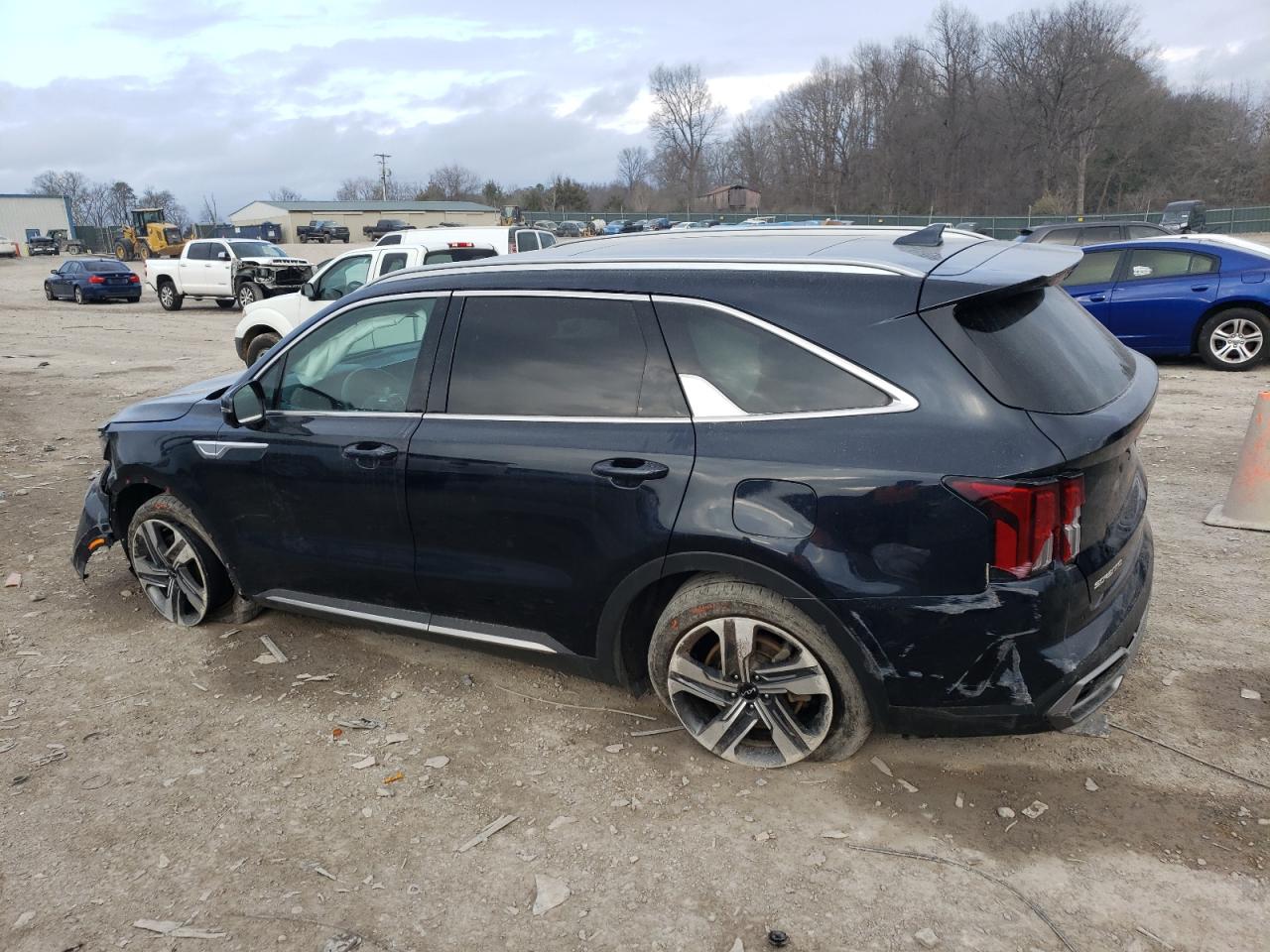 2024 KIA Sorento VIN KNDRMDLH7R5236309 Copart auction photo, front end / rear end damage thumbnail 2