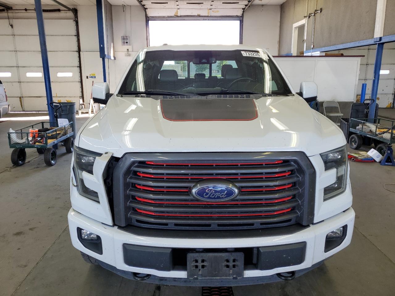 2016 Ford F-150 VIN 1FTEW1EG9GFB77976 Copart auction photo, front end / side damage thumbnail 5