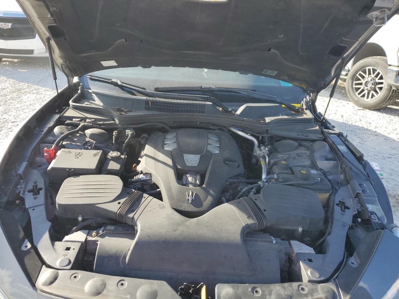 2015 Maserati Ghibli VIN ZAM57XSA4F1140180 Copart auction photo, undercarriage / front end damage thumbnail 11