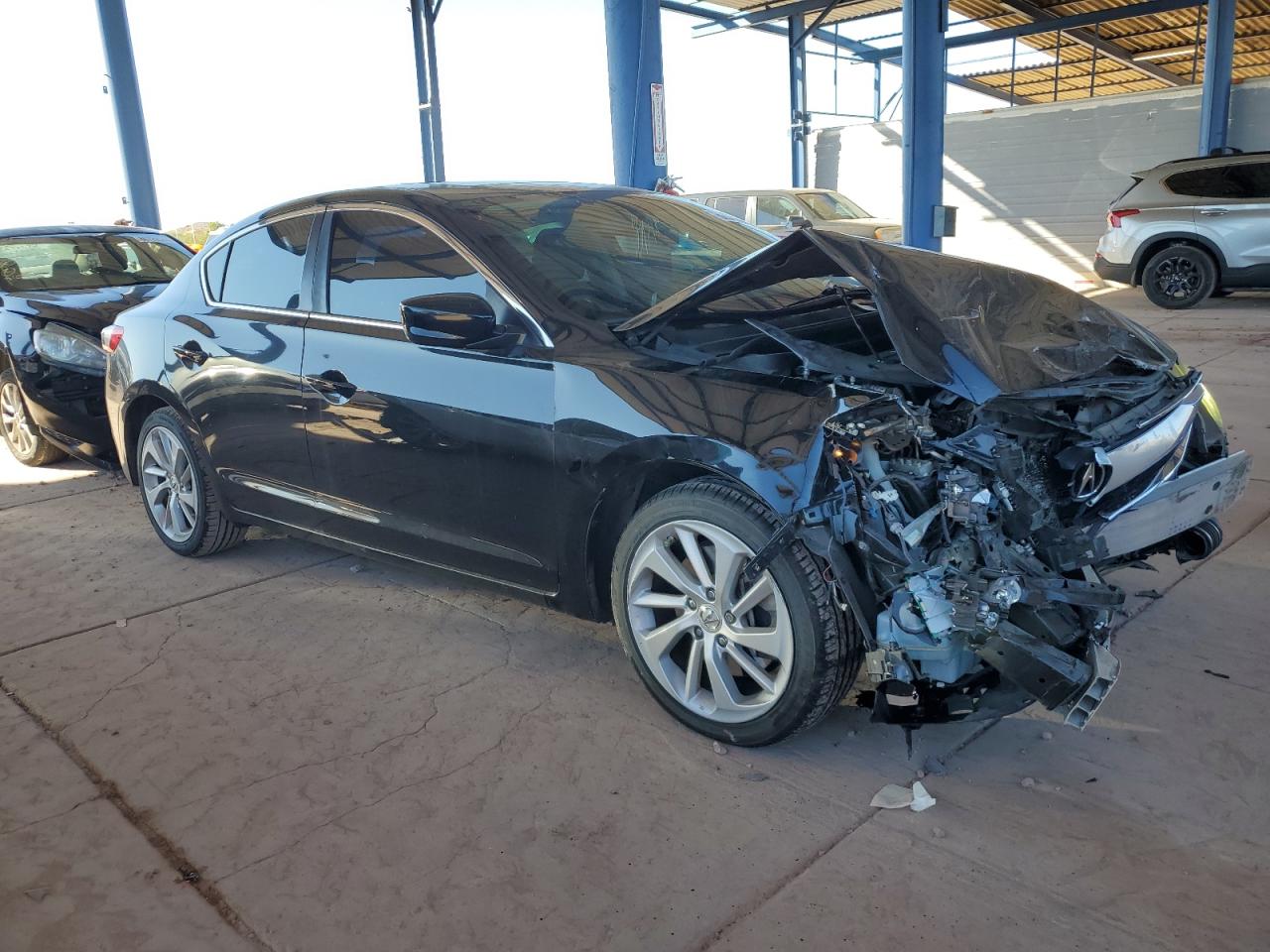 2016 Acura ILX VIN 19UDE2F75GA018700 Copart auction photo, front end damage thumbnail 4