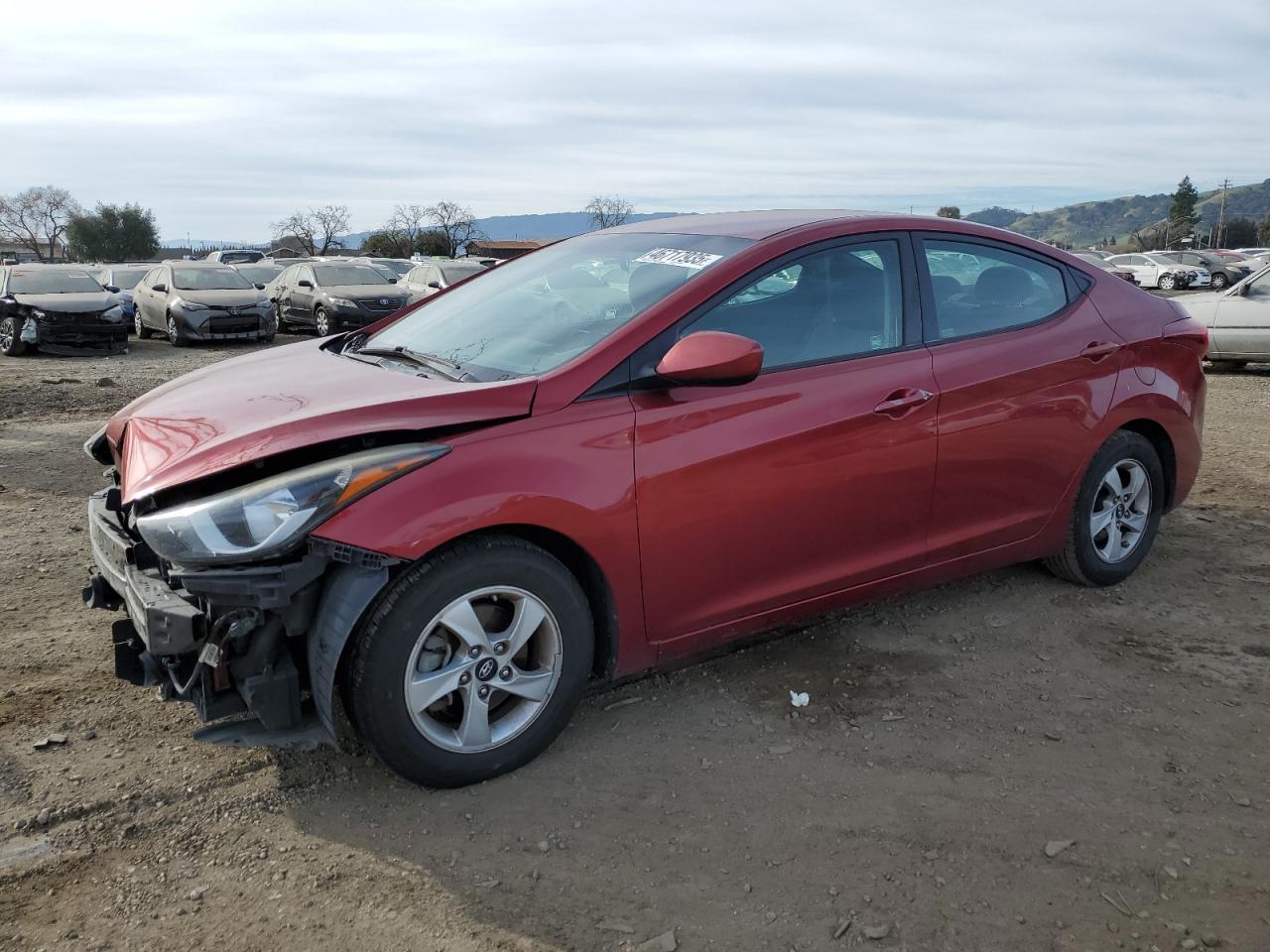 2015 Hyundai Elantra VIN 5NPDH4AE8FH628489