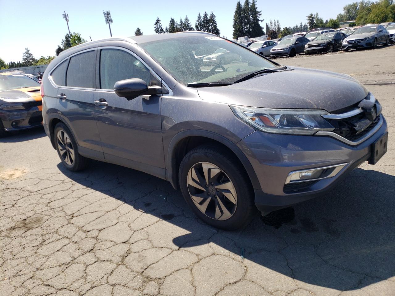 2015 Honda CR-V VIN 5J6RM4H92FL064824 Copart auction photo, undercarriage / front end damage thumbnail 4