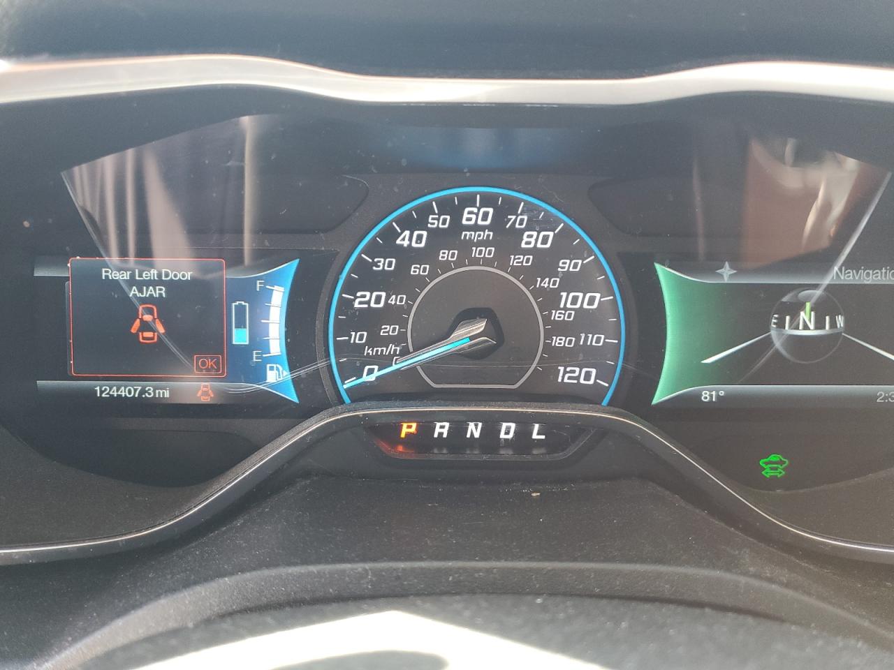 2014 Ford C-MAX VIN 1FADP5CU9EL515342 Copart auction photo, side damage thumbnail 9