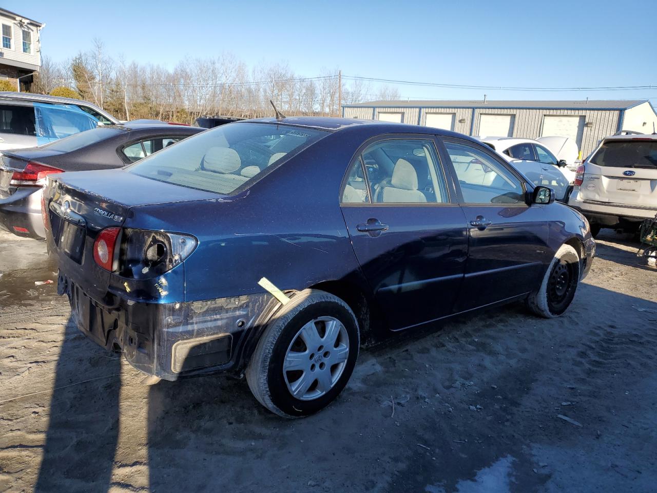 2005 Toyota Corolla VIN 2T1BR32E45C360250 Copart auction photo, rear end damage thumbnail 3