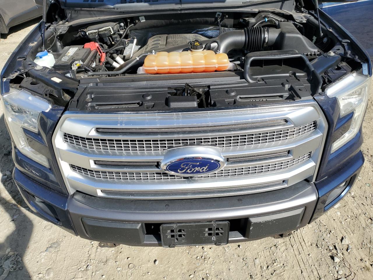 2016 Ford F-150 VIN 1FTEW1EG4GFD13270 Copart auction photo, vandalism damage thumbnail 11